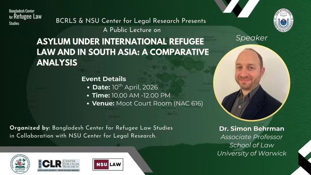 Asylum Under International Refugee Law and in South Asia